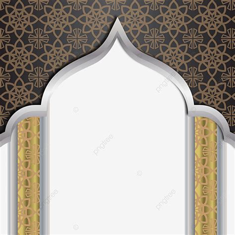 Islamic Motifs Arch Window Border, Window Drawing, Wind Drawing, Border ...