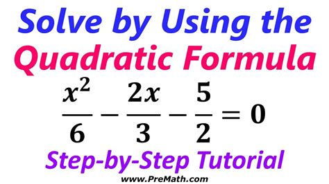 How To Solve A Quadratic Equation Steps - Tessshebaylo