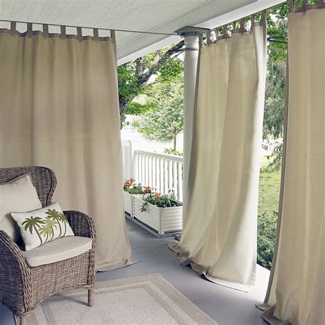 Top 5 Best Fabric Outdoor Curtains [March 2024 Review] - WindChimesGuide