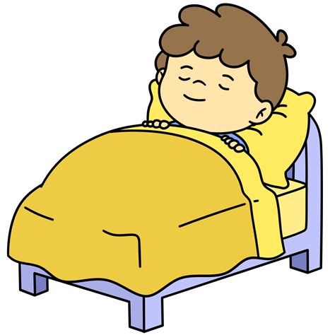 Cartoon Kid Sleeping Boy Clip Art 27120150 PNG