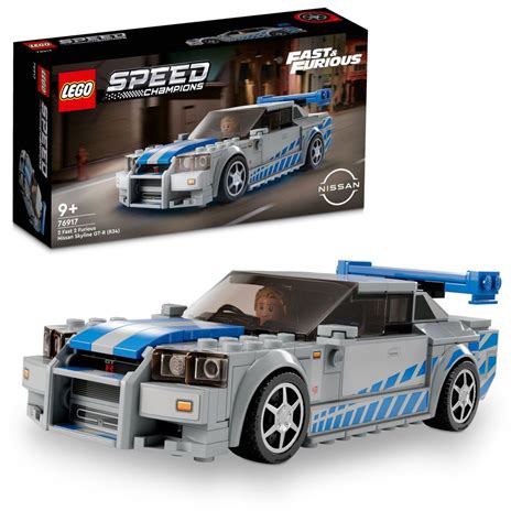 LEGO Speed Champions 2 Fast 2 Furious Nissan Skyline GT-R (R34): first ...