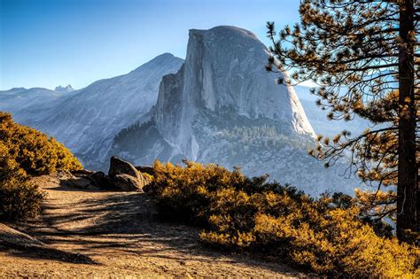 Half Dome Trail View - Taken in Yosemite National Park, California