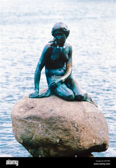 The Little Mermaid Statue Copenhagen Denmark Stock Photo - Alamy