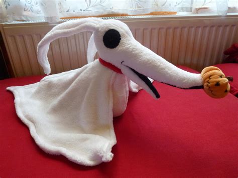 Zero the ghost-dog plush by FluffyArtShop on Etsy