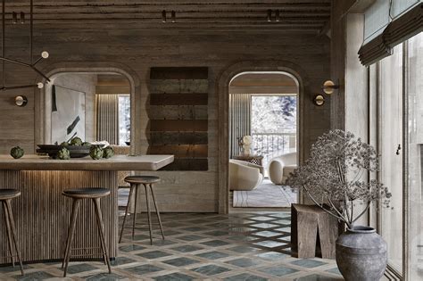 Chalet in the French Alps on Behance