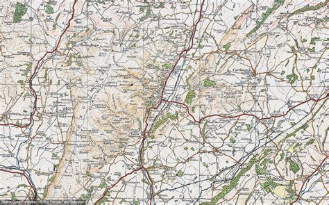 Historic Ordnance Survey Map of Church Stretton, 1920