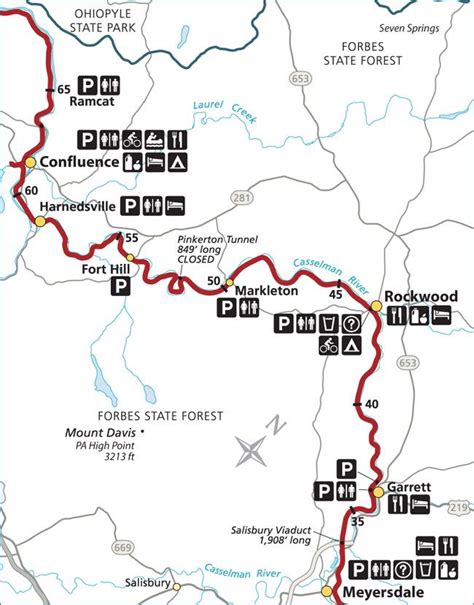 Allegheny River Trail Map