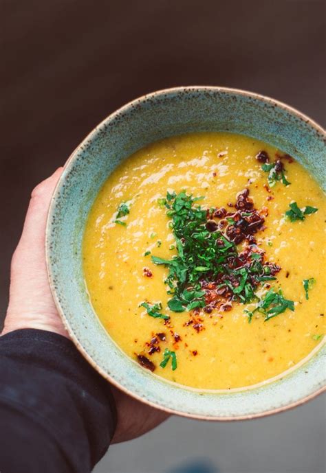 Spicy Red Lentil and Swede Soup