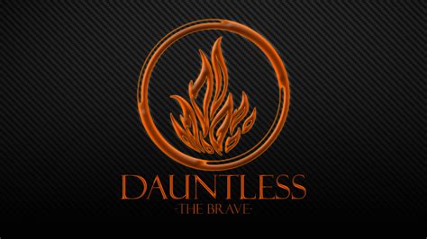 Dauntless Symbol Black Background