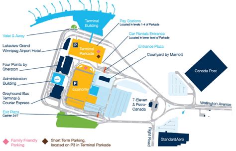 Winnipeg Airport Map