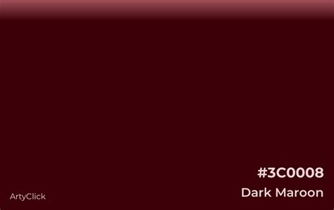 Dark Maroon Color | ArtyClick