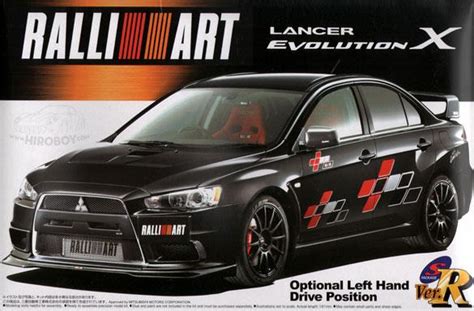 1:24 Lancer Evolution X (Ralliart Version) | AOS-055441 | Aoshima