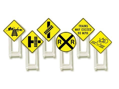 Railroad Crossing Signs