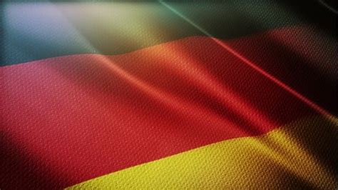 Germany Flag Waving 3d Animation Germany Stock Footage Video (100% ...