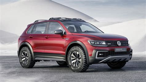 This Tiguan GTE is VW's knobbly tyred, 222bhp hybrid SUV | Volkswagen ...