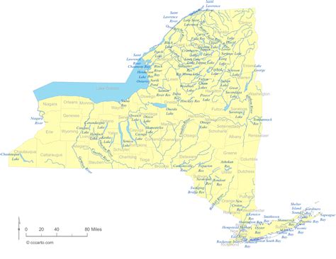 15+ Map of new york state rivers image HD – Wallpaper