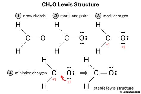 CH2O Lewis structure - Learnool