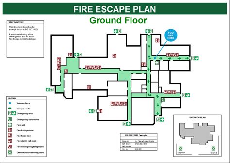 Example Fire Escape Plan