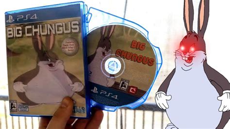 BIG CHUNGUS PS4 GAME LEAKED - YouTube