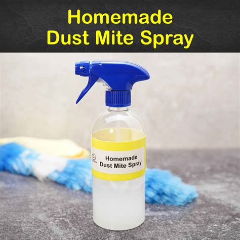 Get Rid of Dust Mites: Homemade Dust Mite Spray Tips