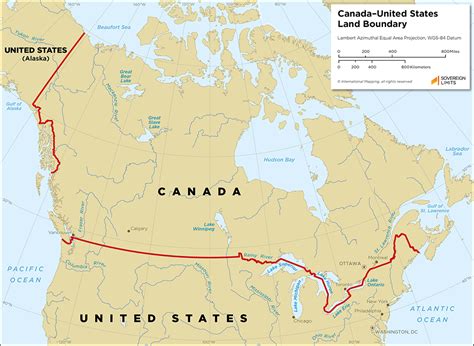 Map Canada Usa Border – Get Map Update