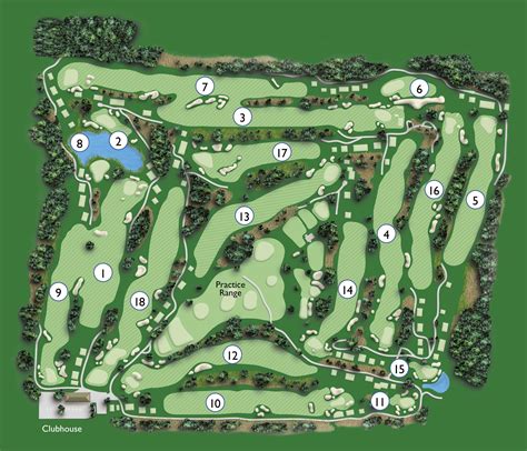 Navigating The Green: A Comprehensive Guide To Golf Course Maps - Map ...