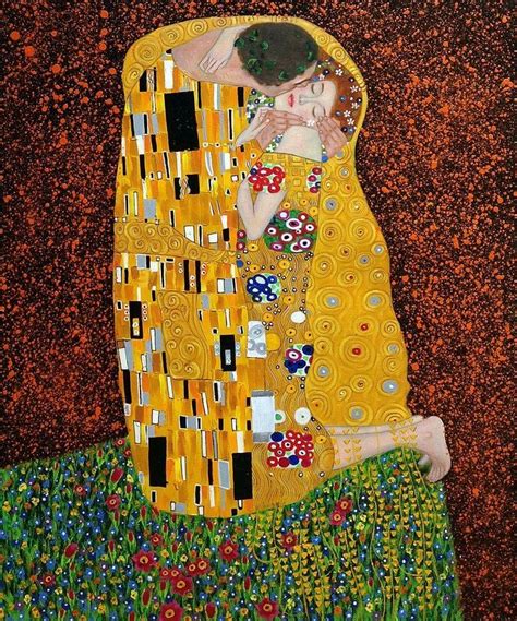 The Story Behind Gustav Klimt's Shimmering Symbolist Painting 'The Kiss ...