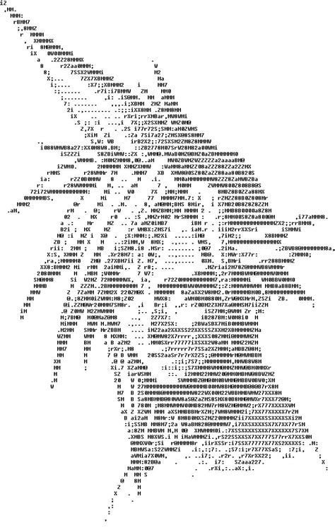 ASCII Art by Shadow2143 on DeviantArt