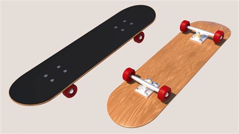 Skateboard 3D Model $3 - .ma .fbx .max - Free3D