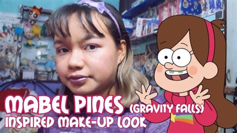 Mabel Pines (Gravity Falls) Inspired Makeup Look - YouTube