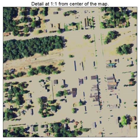 Aerial Photography Map of Baldwin, MI Michigan