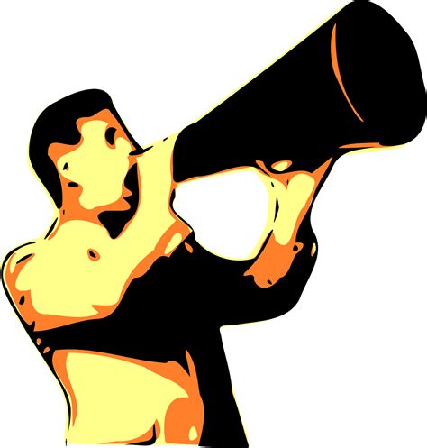 Megaphone Shouting Voice - Free vector graphic on Pixabay