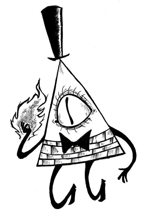 Bill Cipher Coloring Pages | Gravity falls art, Gravity falls, Gravity ...