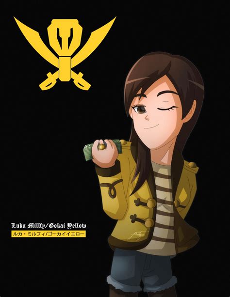 Luka Millfy/Gokai Yellow (Gokaiger Fanart) by tiquiajomari on DeviantArt