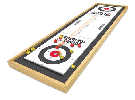 Curling Canada Deluxe Wood Tabletop Curling | Toys R Us Canada