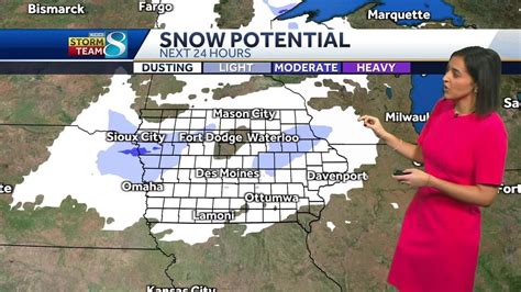 Iowa weather: Light snow chances today with another big storm ...