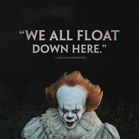 Pennywise The Clown Quotes Float