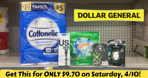 Dollar General $5 off $25 Scenarios for Saturday, April 10th! - Julie's ...