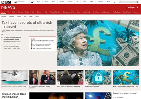 How the BBC News website has changed over the past 20 years - BBC News