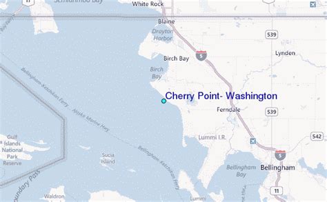 Cherry Point, Washington Tide Station Location Guide