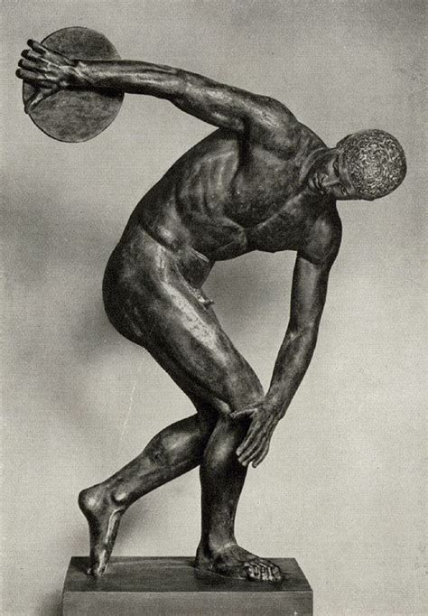 Myron_Discobolus | Ancient greek sculpture, Famous sculptures, Ancient ...