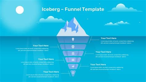 Free Google Slides Funnel Iceberg PowerPoint Template