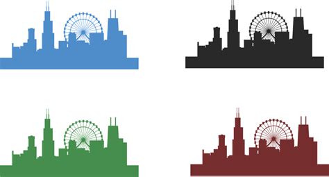 Download Chicago Skyline, City, Architecture. Royalty-Free Vector ...