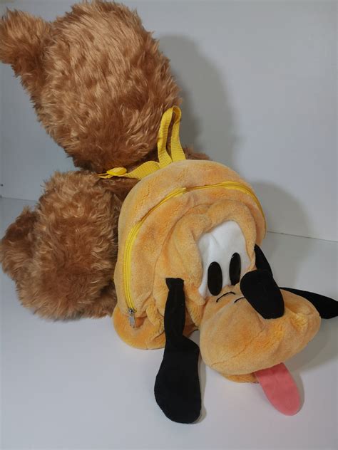 VTG Rare Disney Pluto Backpack, Vintage Disney Pluto Bag, Pluto ...