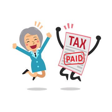 Income Tax Cartoon Images – Browse 8,744 Stock Photos, Vectors, and ...