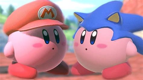 All Kirby Hats and Powers in Super Smash Bros Ultimate (Gourmet Race ...