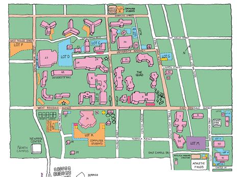 West Chester Campus Map - World Of Light Map