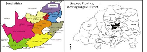 Maps of South Africa and Limpopo Province. | Download Scientific Diagram