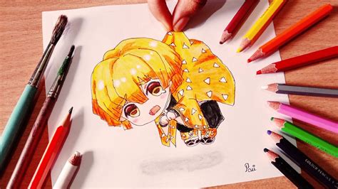 Top 99 hình ảnh zenitsu cute chibi đẹp nhất - tải miễn phí