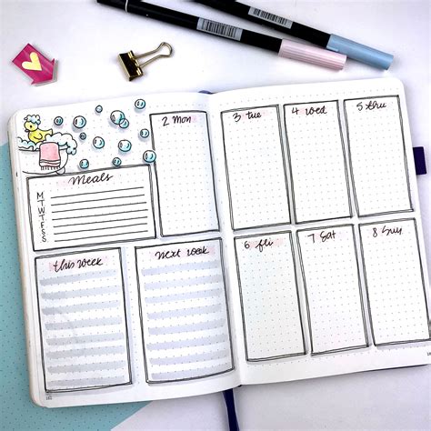 Ideas for bullet journal lists - footDer